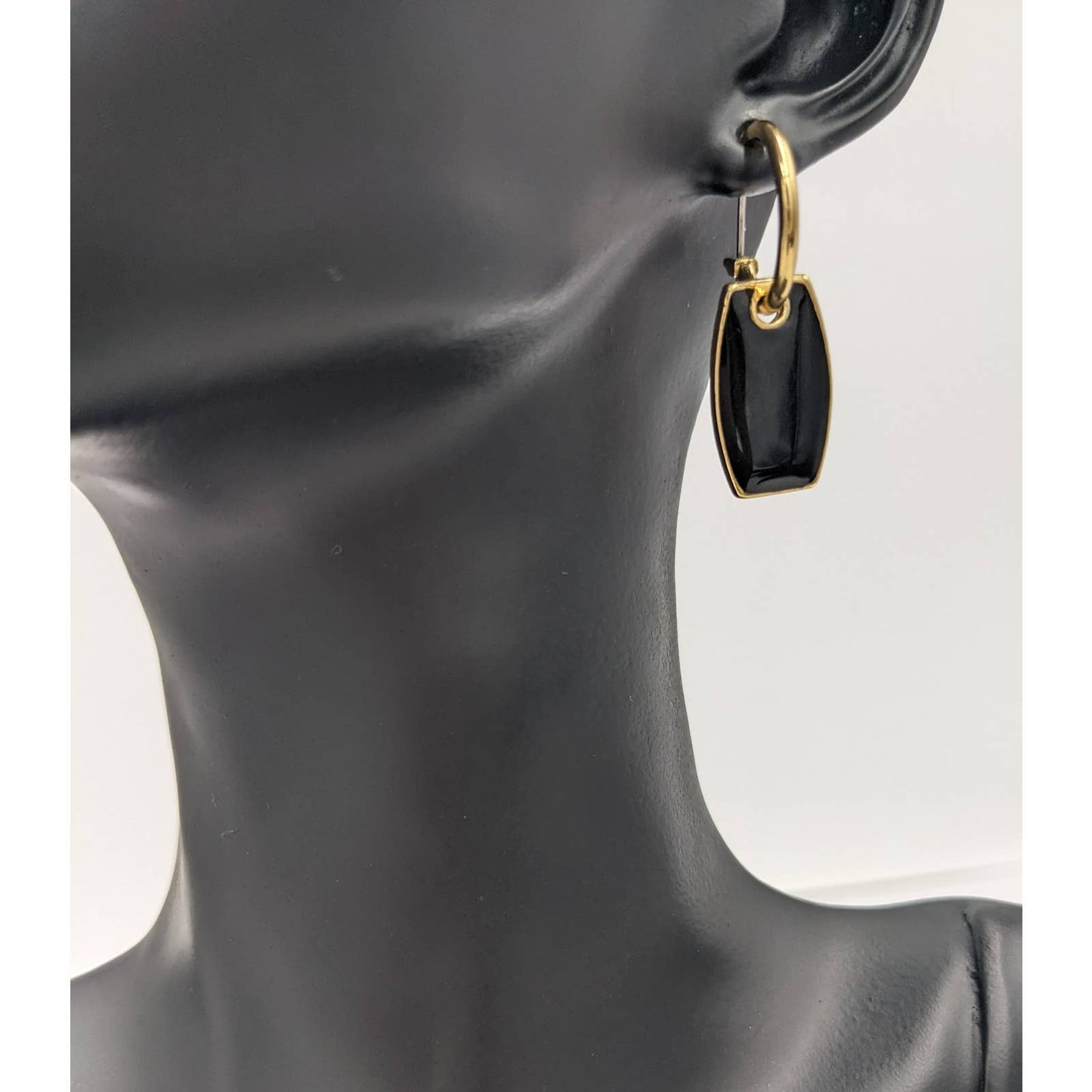 Dangle Drop Earrings Women Black Elegant Classy Cute Set Fashion Jewelry