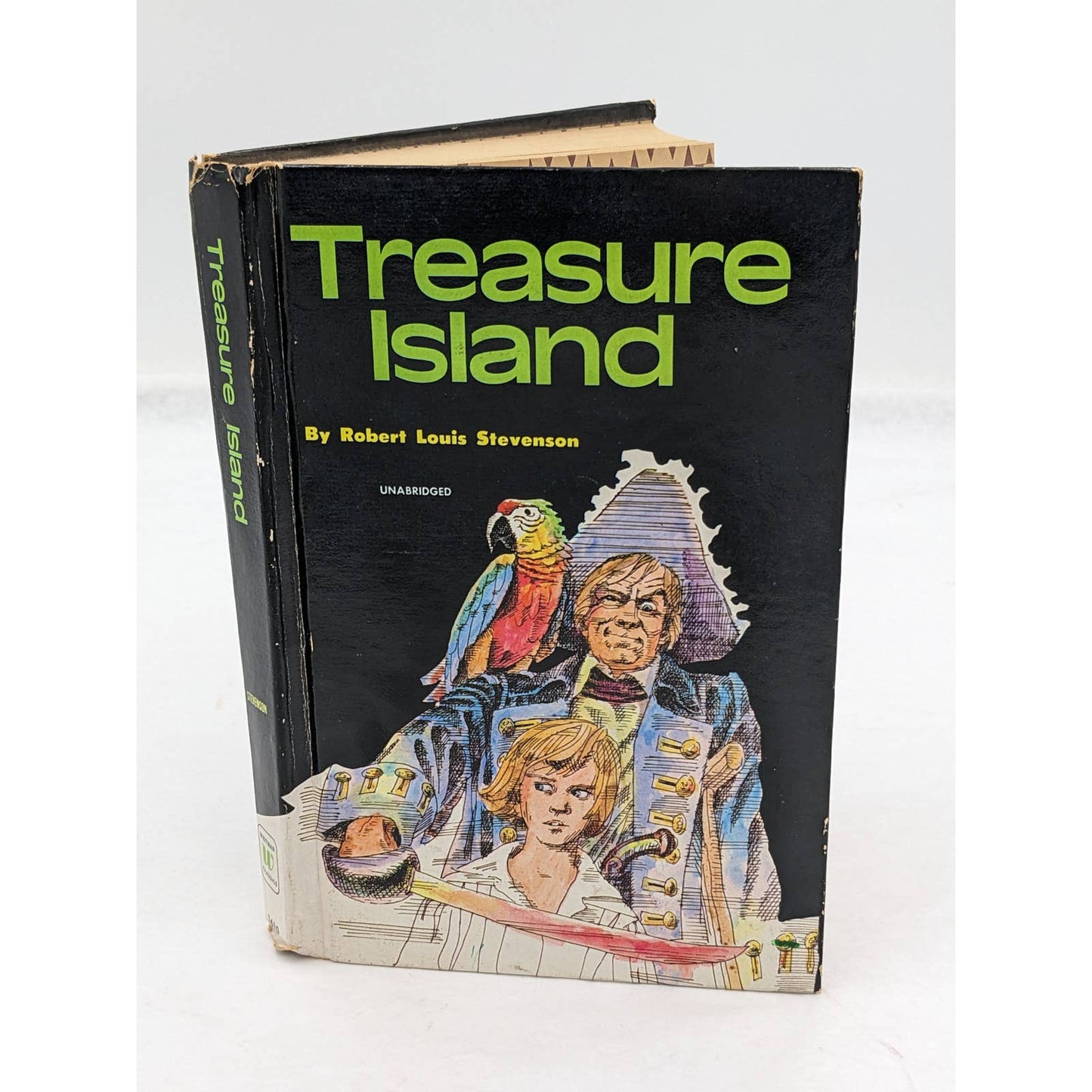 Treasure Island By Robert Louis Stevenson Novel Illustrated Unabridged 1971