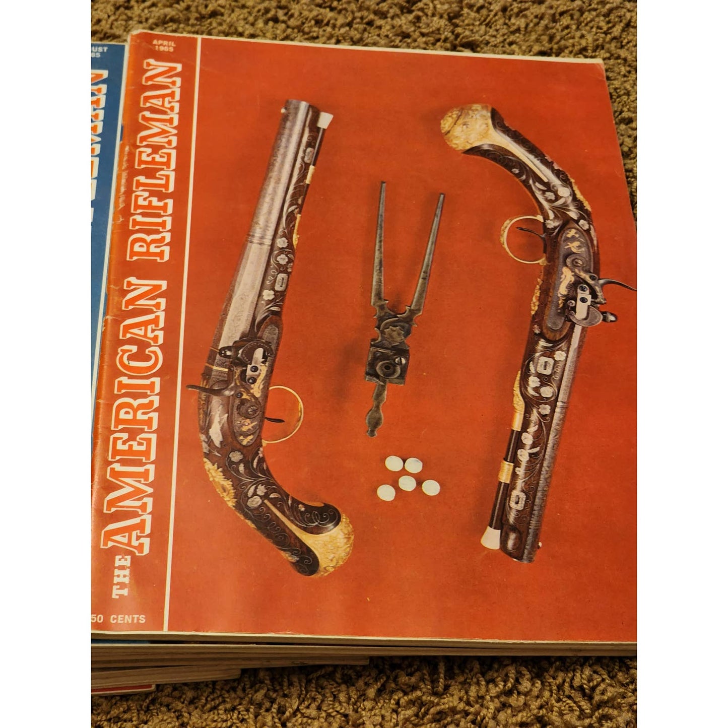 1965 The American Rifleman Magazine Lot 12 Vintage American History Hunting NRA