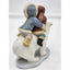 Lladro Figurine Eskimo Rider 2270 Inuit Children Riding Polar Bear Winter Retire