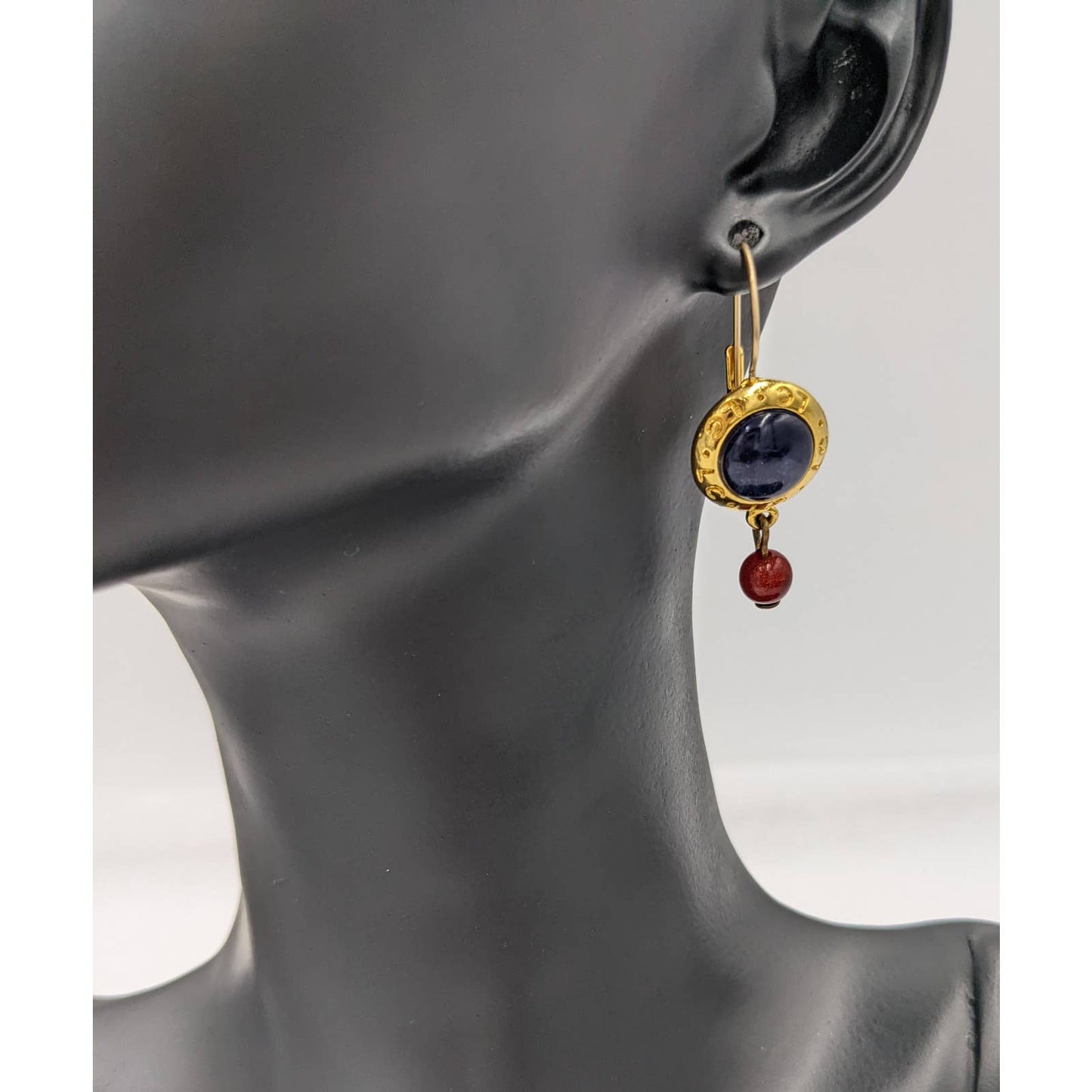 Dangle Drop Earrings Women Black Red Elegant Classy Cute Set Fashion Jewelry