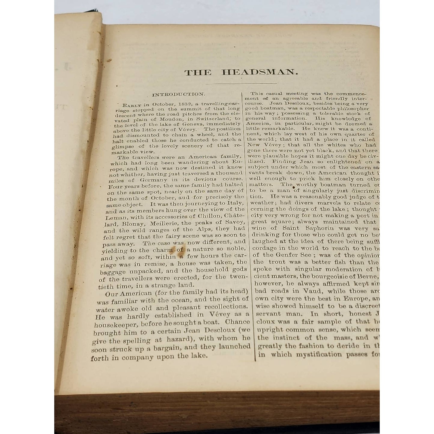 Works Of J Fenimore Cooper Volume 10 Headsman Lionel Lincoln Heidenmaurer 1891