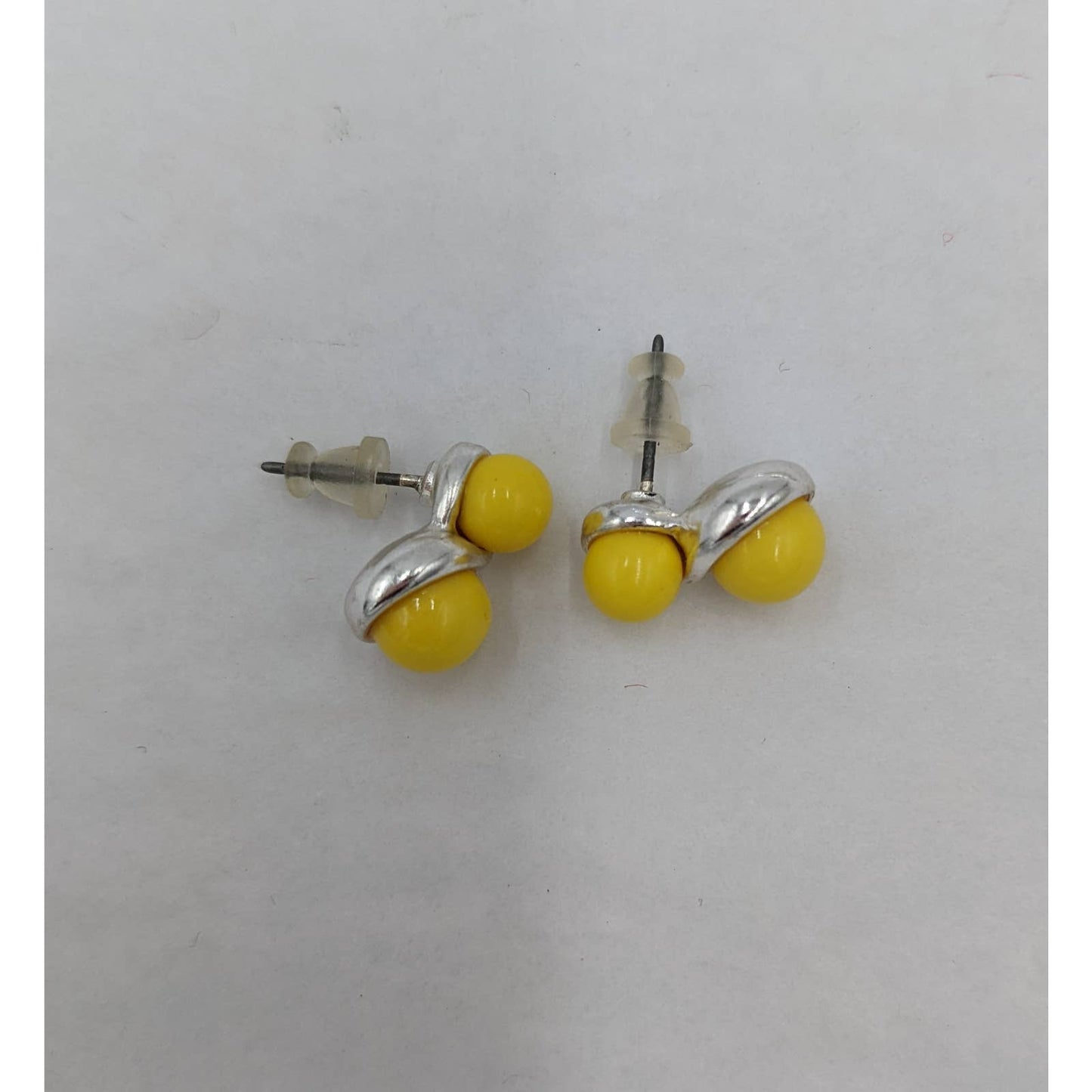 Yellow Stud Earrings For Women Classy Cute Set Fashion Jewelry