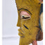 African Mask Guro Large Colorful Hanging Art Gouro Ritual Tribal Bearded 27"