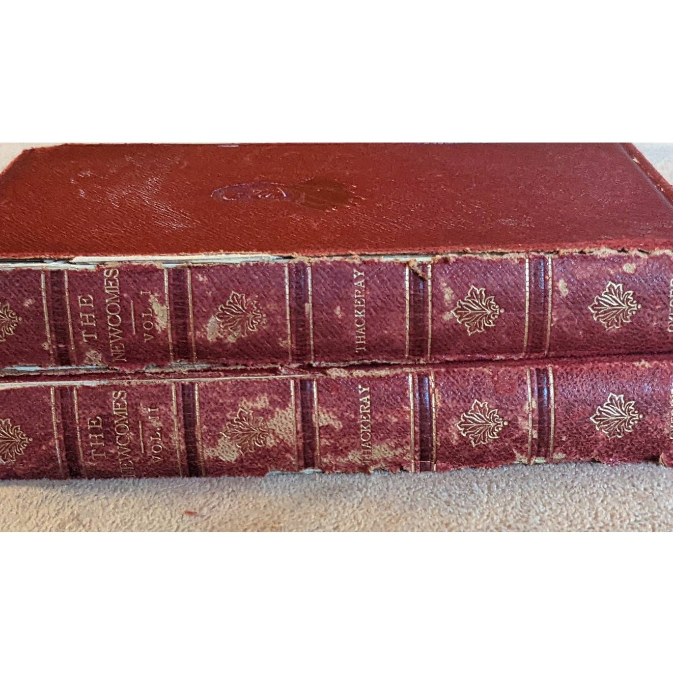 Antiquarian 1864 The Newcomes 2 Vol Memoirs Of A Most Respected Family Thackeray