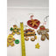 Christmas Tree Ornaments Gingerbread Christmas Lot 7 Ye Olde Bakery Vintage