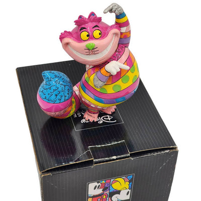 Disney Britto Alice in Wonderland Cheshire Cat Pop Art Collectible 4051799 Box