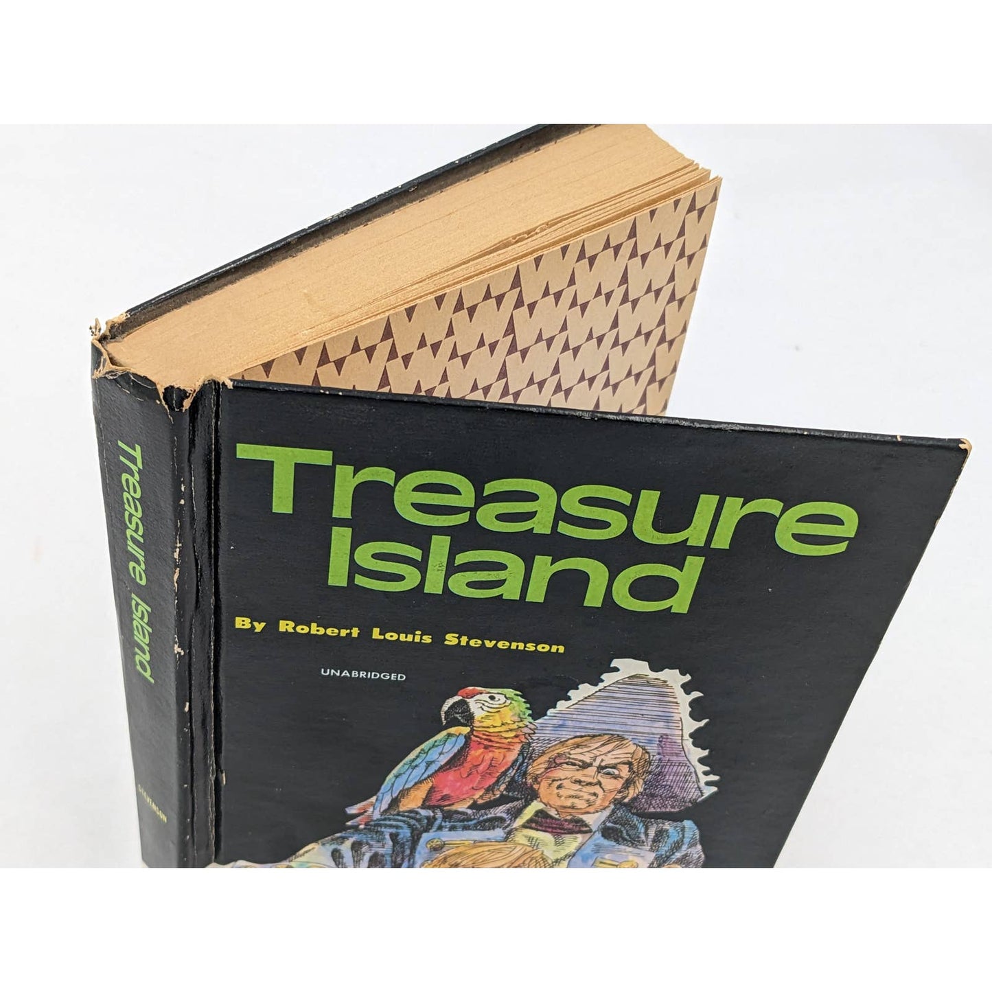 Treasure Island By Robert Louis Stevenson Novel Illustrated Unabridged 1971