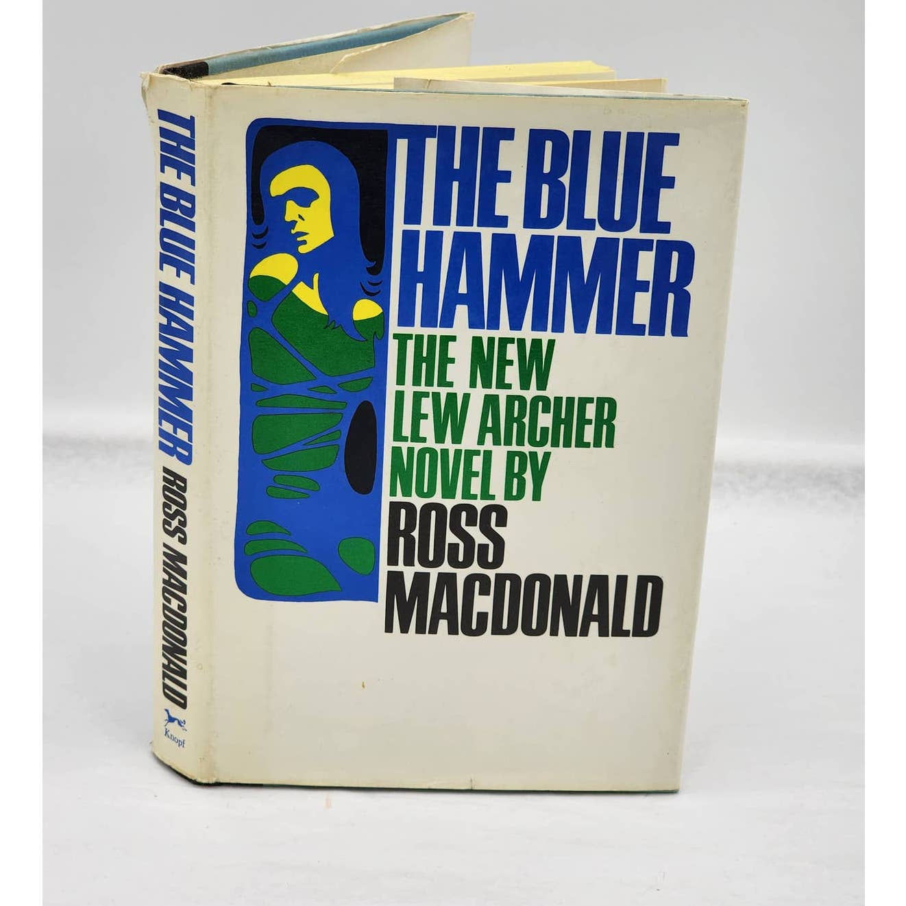 The Blue Hammer By Ross MacDonald First Edition Vintage Mystery Novel 1976