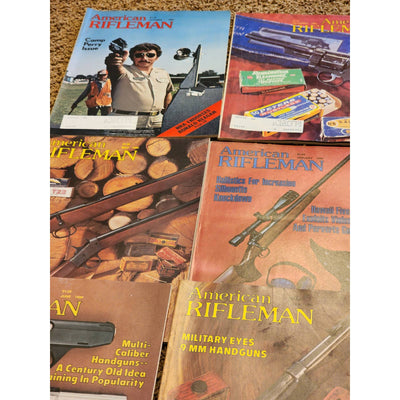 1980 The American Rifleman Magazine Lot 12 Vintage American History Hunting NRA