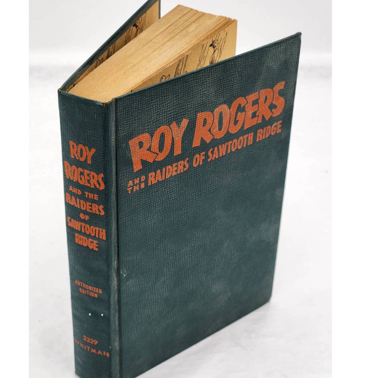 Roy Rogers And The Raiders Of Sawtooth Ridge By Snowden Miller Vintage 1946