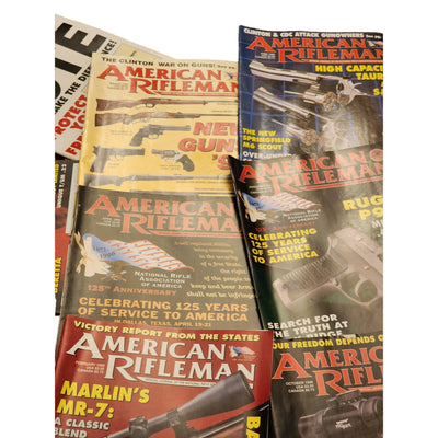1996 The American Rifleman Magazine Lot 9 Vintage American History Hunting NRA