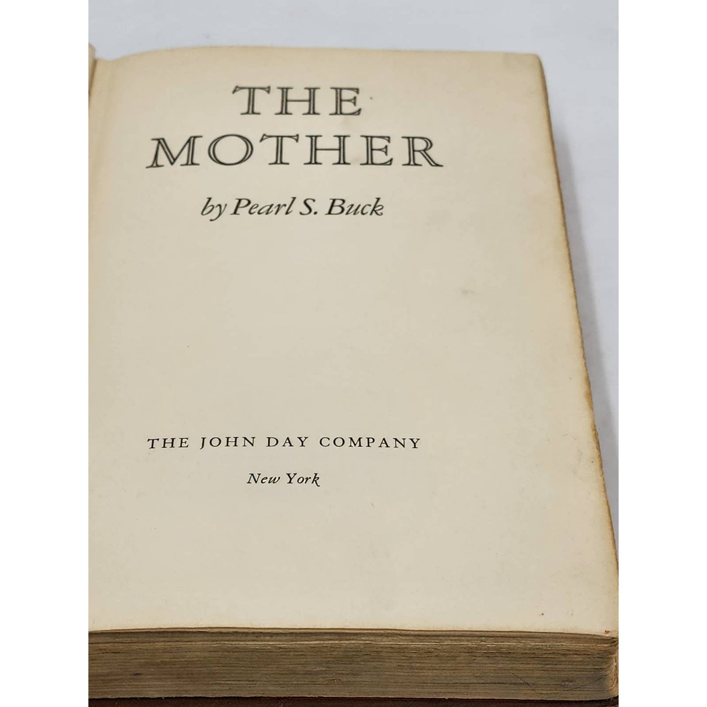 The Mother By Pearl S. Buck Vintage Historical Novel Fiction Hardcover 1934