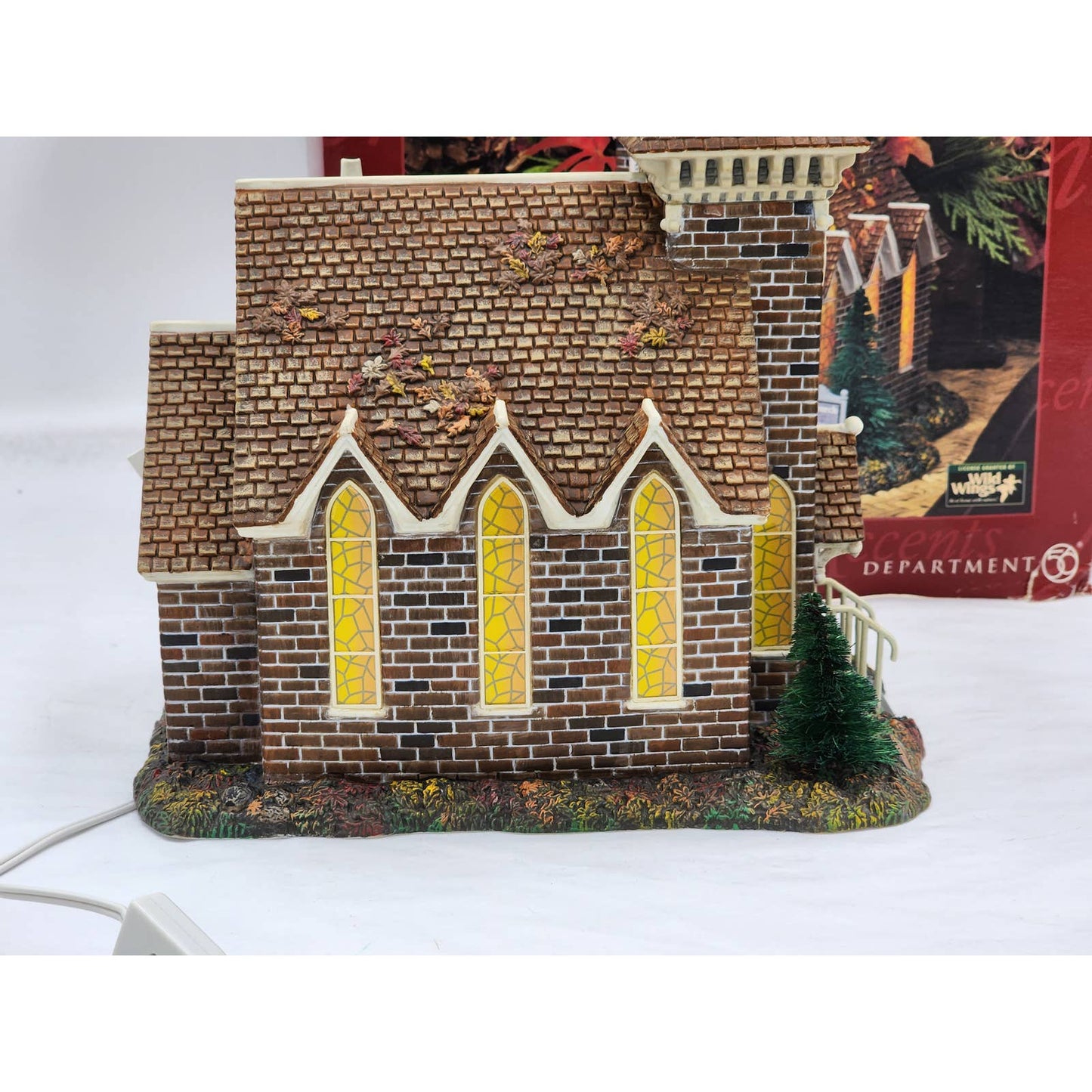 Dept 56 Village Accents Church Terry Redline God Shed His Grace On Thee 56.59173