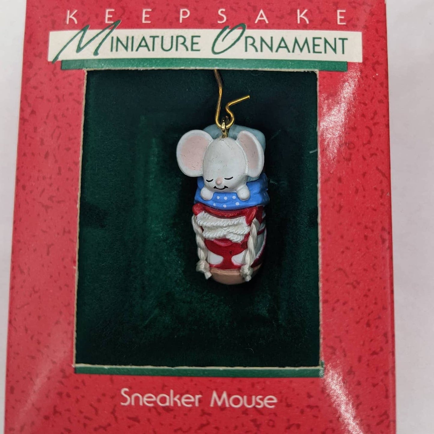 Hallmark Ornaments Vintage Enesco Mistle-Toast Christmas Peek a Boo W/Boxes