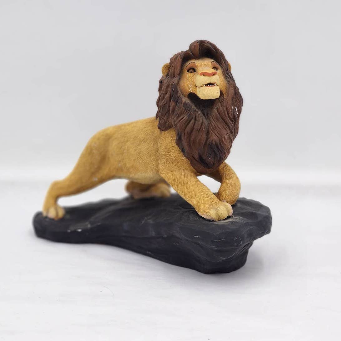 Disney Lion King Sculpture Adult Simba Sandra Brue Sandicast Film Collectible 8"