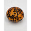 Paperweight Art Glass Leopard Animal Print Vintage Bookshelf Home Office Decor