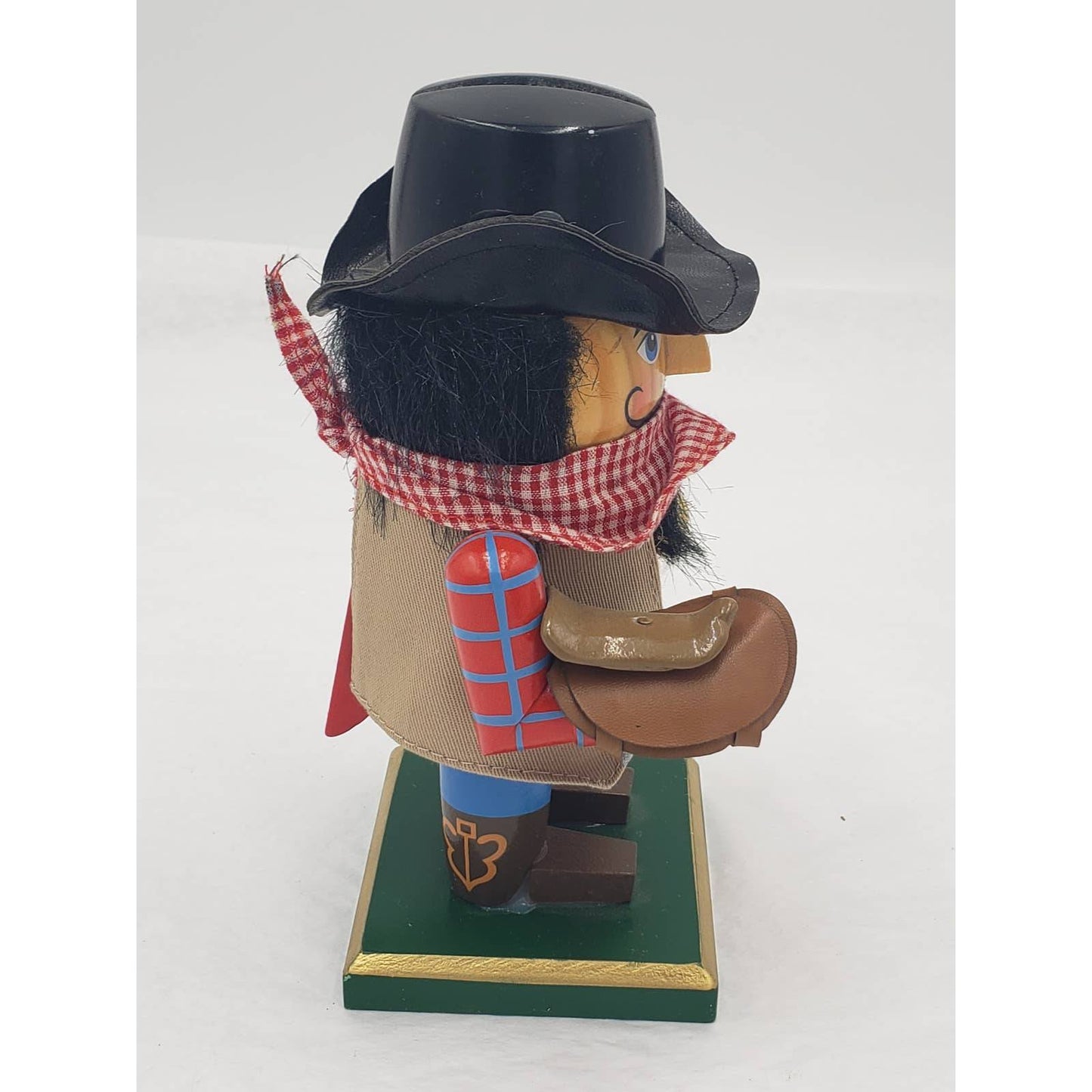 Nutcracker Cowboy Rancher Western Trimmery Size 7" Tall