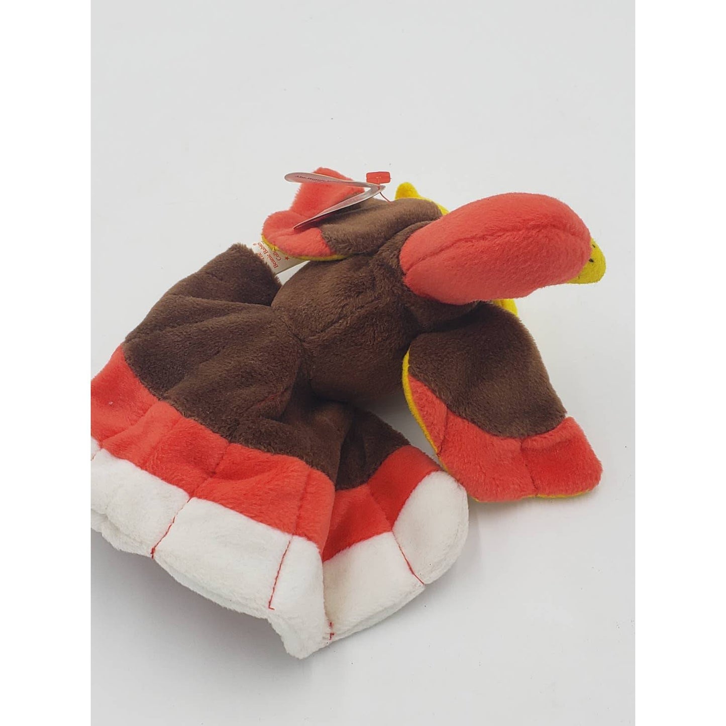 Ty Beanie Babies 1996 Gobbles the Turkey Collectible - PVC Pellets