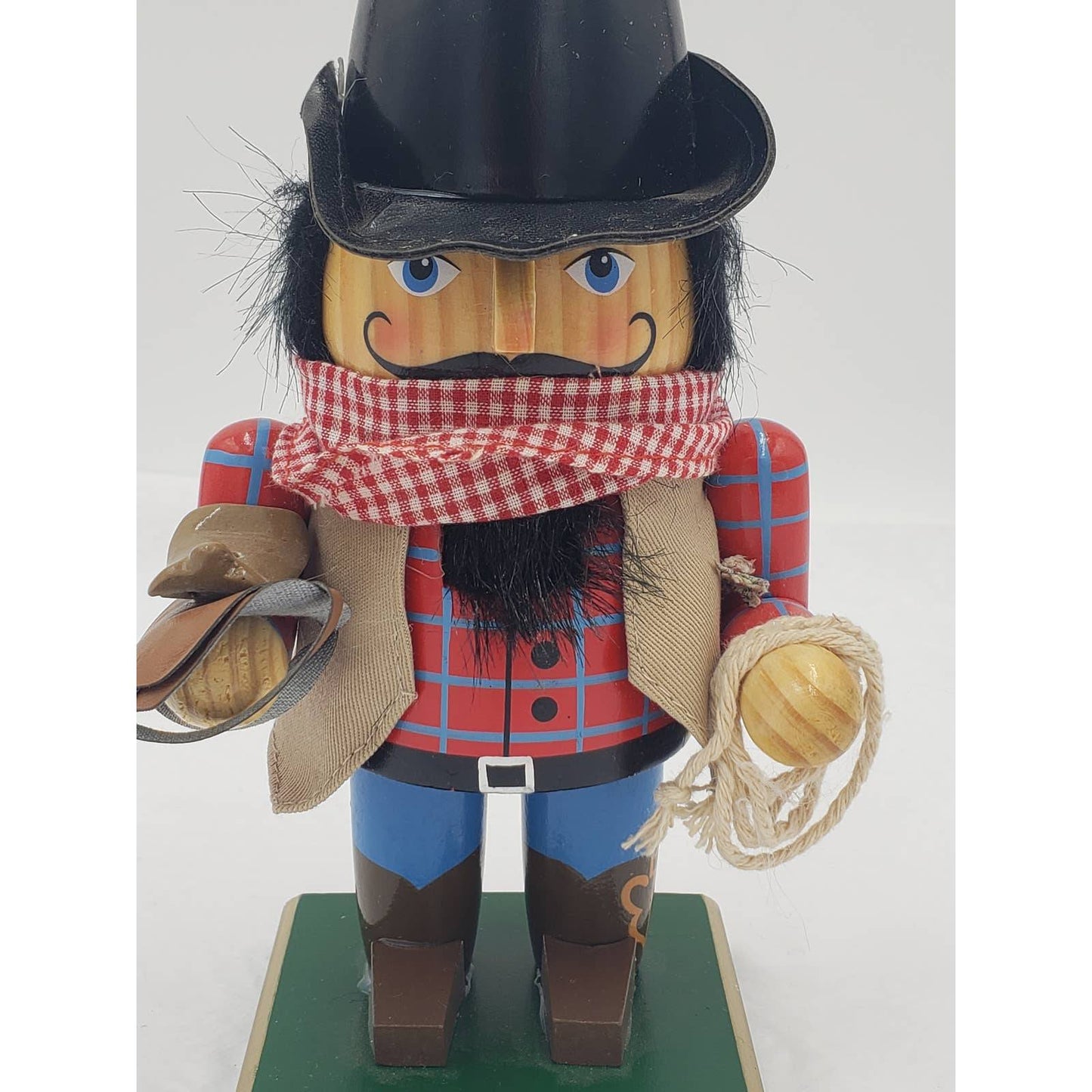 Nutcracker Cowboy Rancher Western Trimmery Size 7" Tall