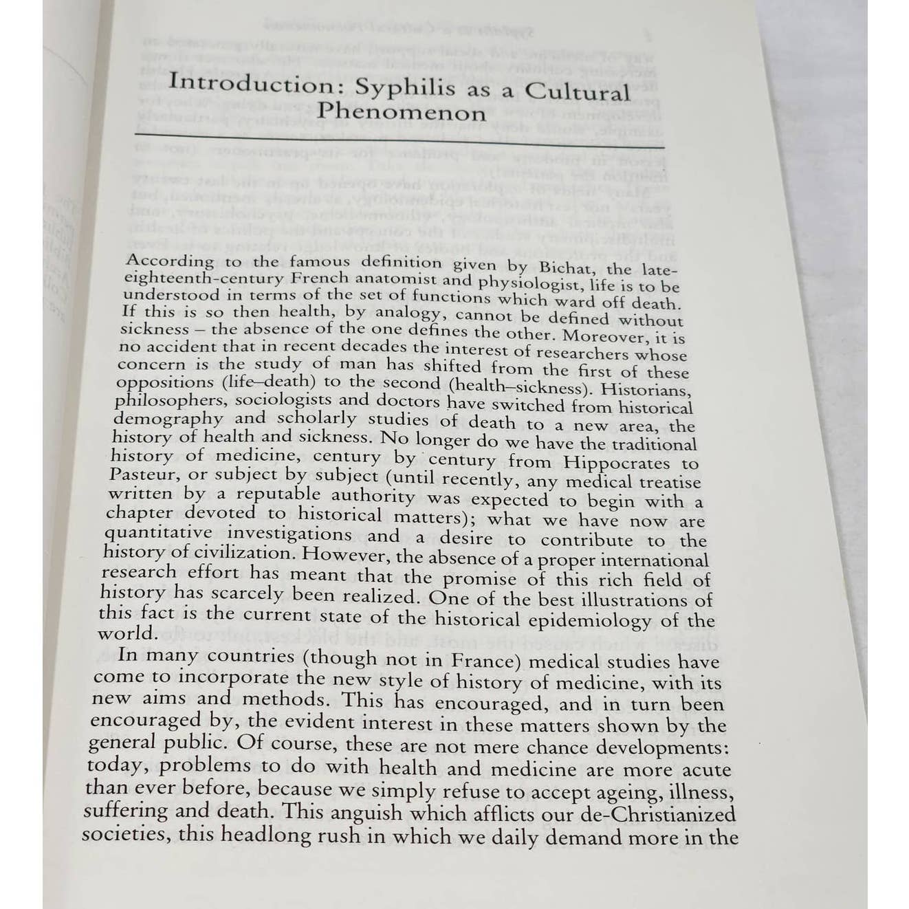 History of Syphilis By Claude Quetel From 1495-Present Vintage Paperback 1990