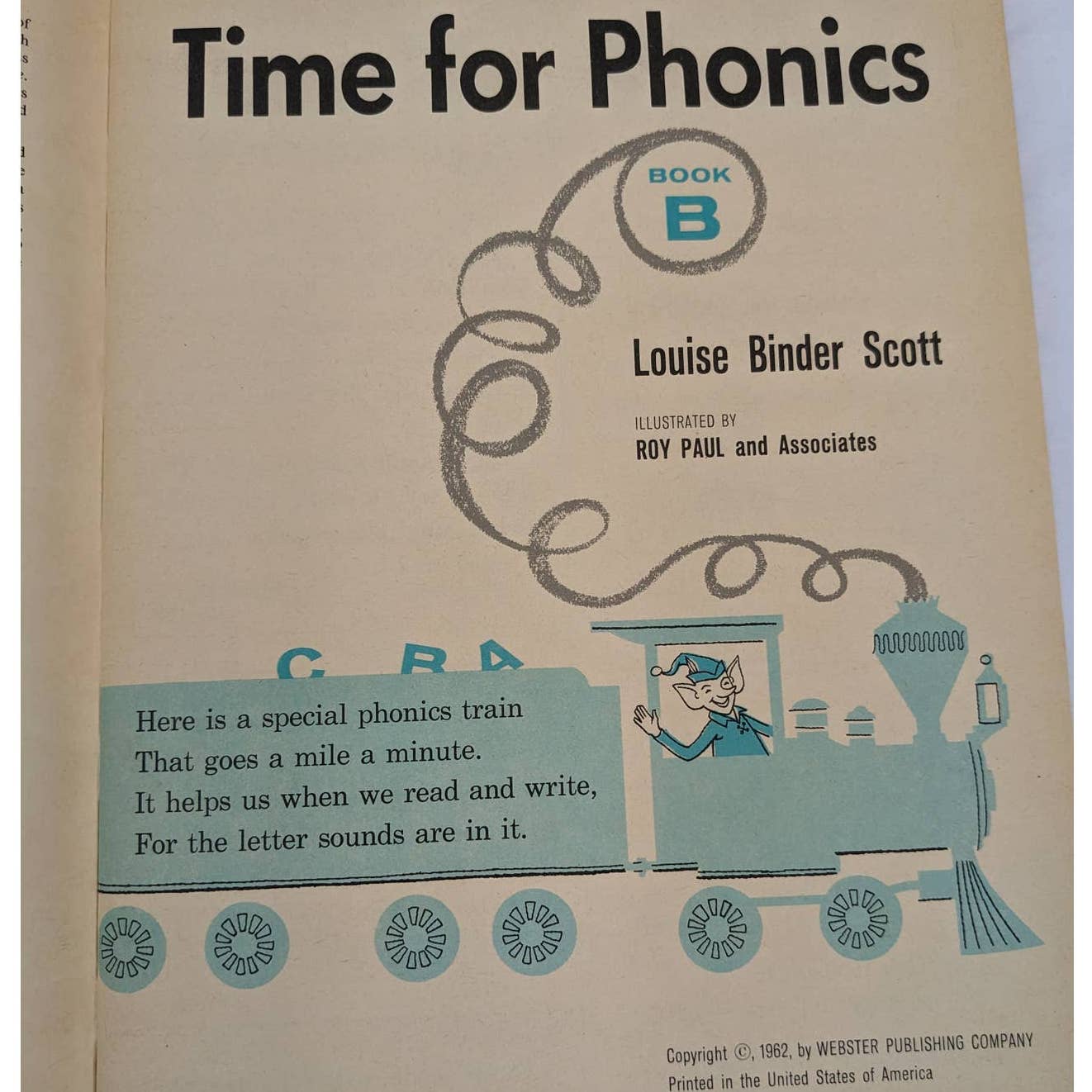 Time For Phonics Book B 1962 By Louise Binder Scott Illustrated School Education