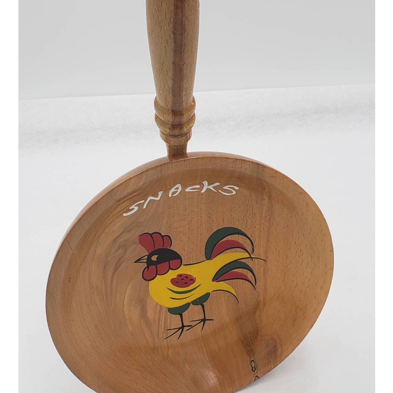 Japanese Rooster Snack Wooden Kitchen Wall Art Decorative 10"
