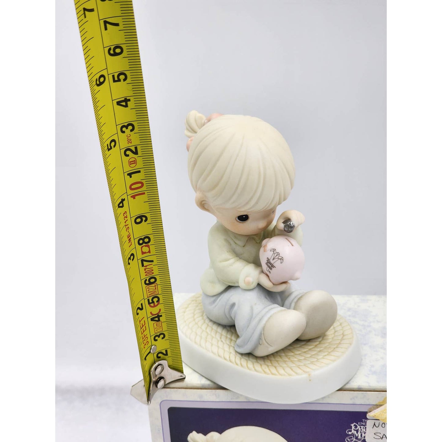 Precious Moments Figurine You Can Always Count On Me Vintage W/Box Tags