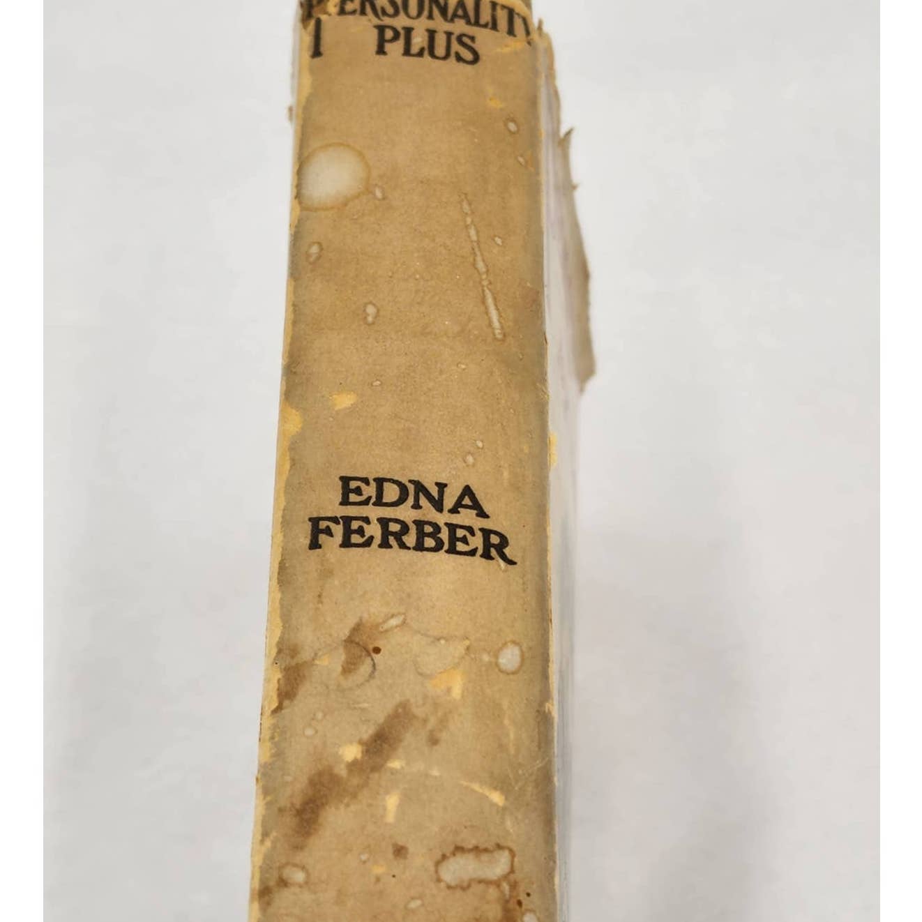 Personality Plus by Edna Ferber 1st Edition Novel Dust Jacket Antique Book 1914