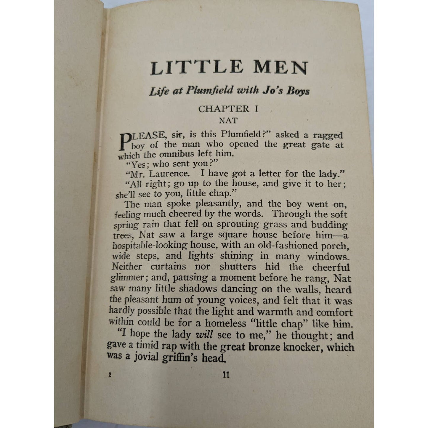 Little Men Life At Plumfield With Jo's Boys By Louisa M. Alcott Vintage 1928