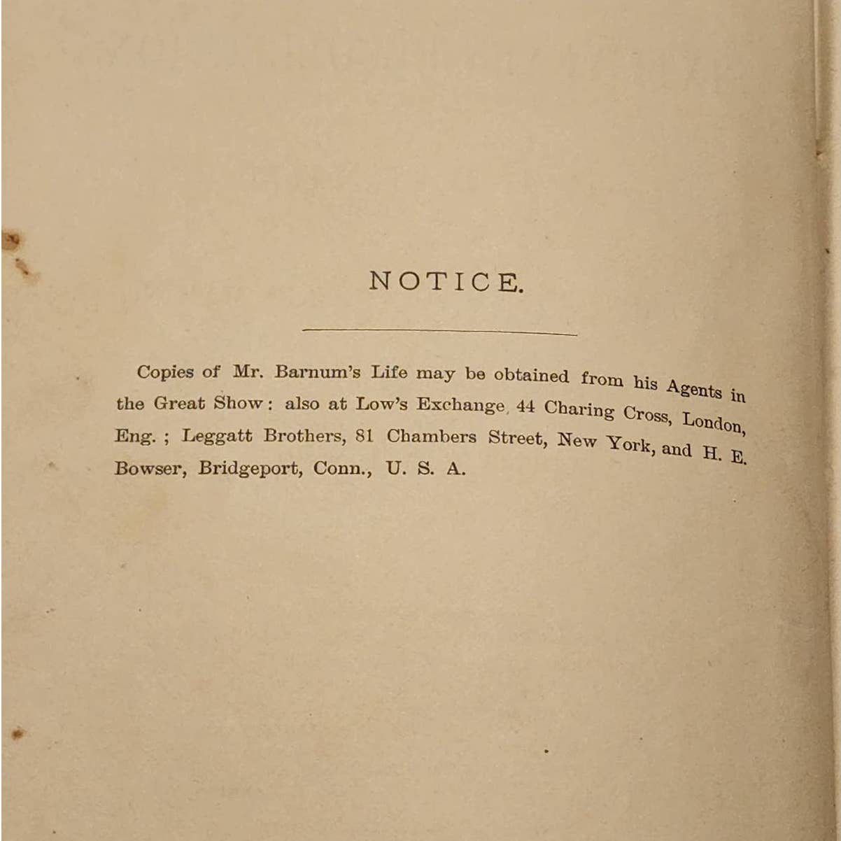 1889 Struggles And Triumphs Or Sixty Yrs Recollections of PT Barnum Antiquarian