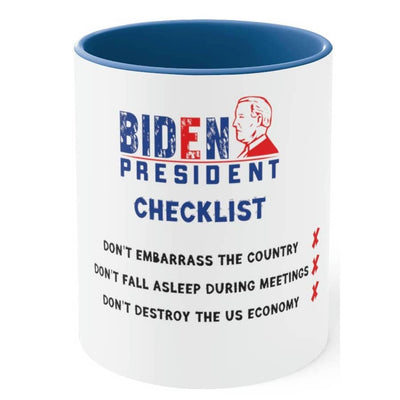 Joe Biden Fails Embarrasses Coffee Tea Mug 11oz Political Funny Humor Anti Biden
