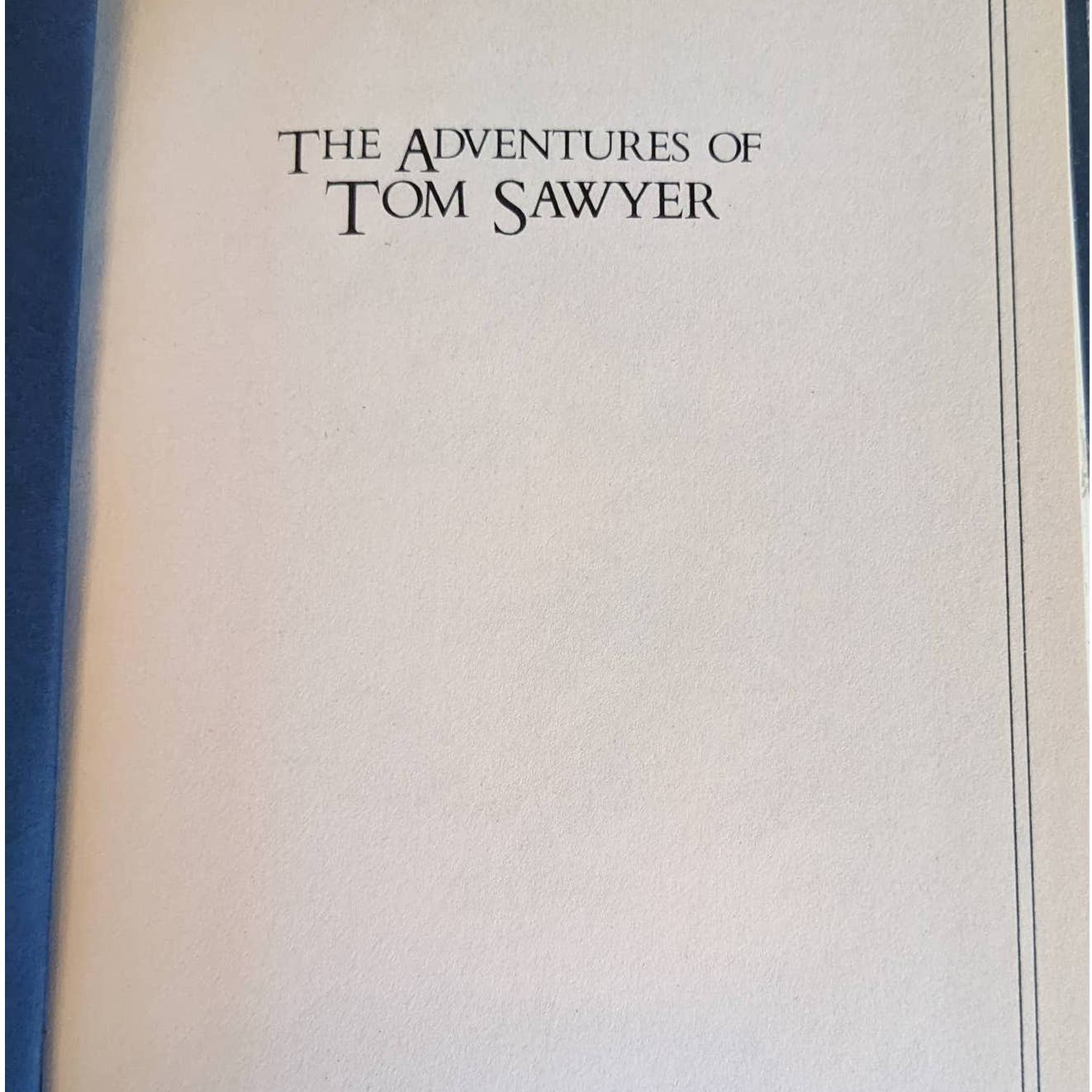 The Adventures Of Tom Sawyer By Mark Twain 1982 Treasury of Childrens Classics