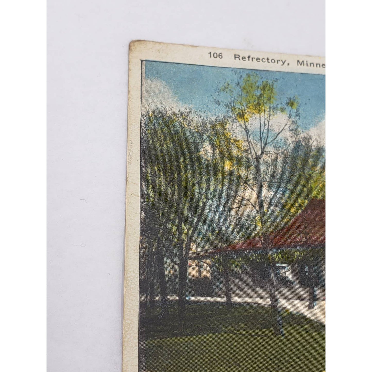 c1924 Refrectory, Minnehaha, Minneapolis, Minnesota 106 Vintage Postcard