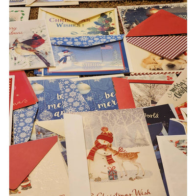 Greeting Cards Assortment Vintage Happy Holidays Over 70 Vintage Christmas Cards