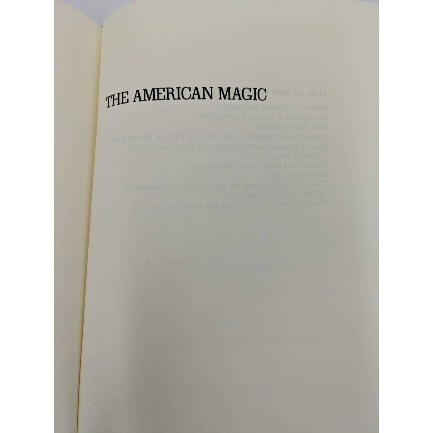 American Magic Codes Ciphers And The Defeat Of Japan By Ronald Lewin WW2 1982