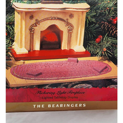 Hallmark Ornament Keepsake Bearingers Lot 4 Victorian Christmas Vintage 1993