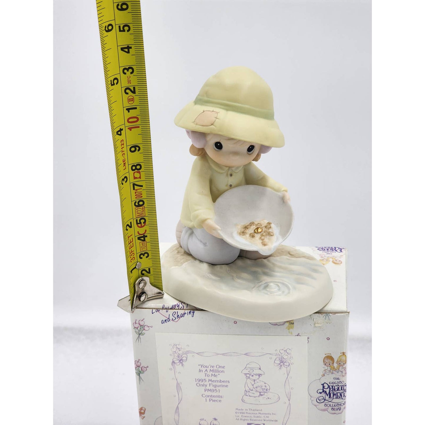 Precious Moments Figurine You're One In A Million To Me 1995 Vintage W/Box Tags