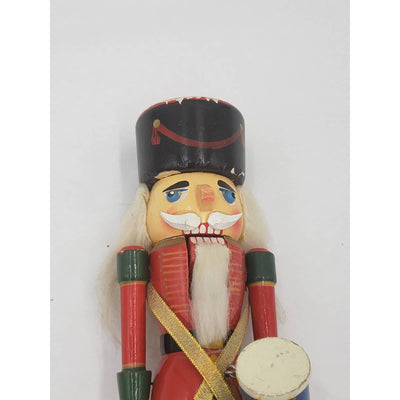 Vintage Nutcracker Drummer Candle Holder 8" Tall