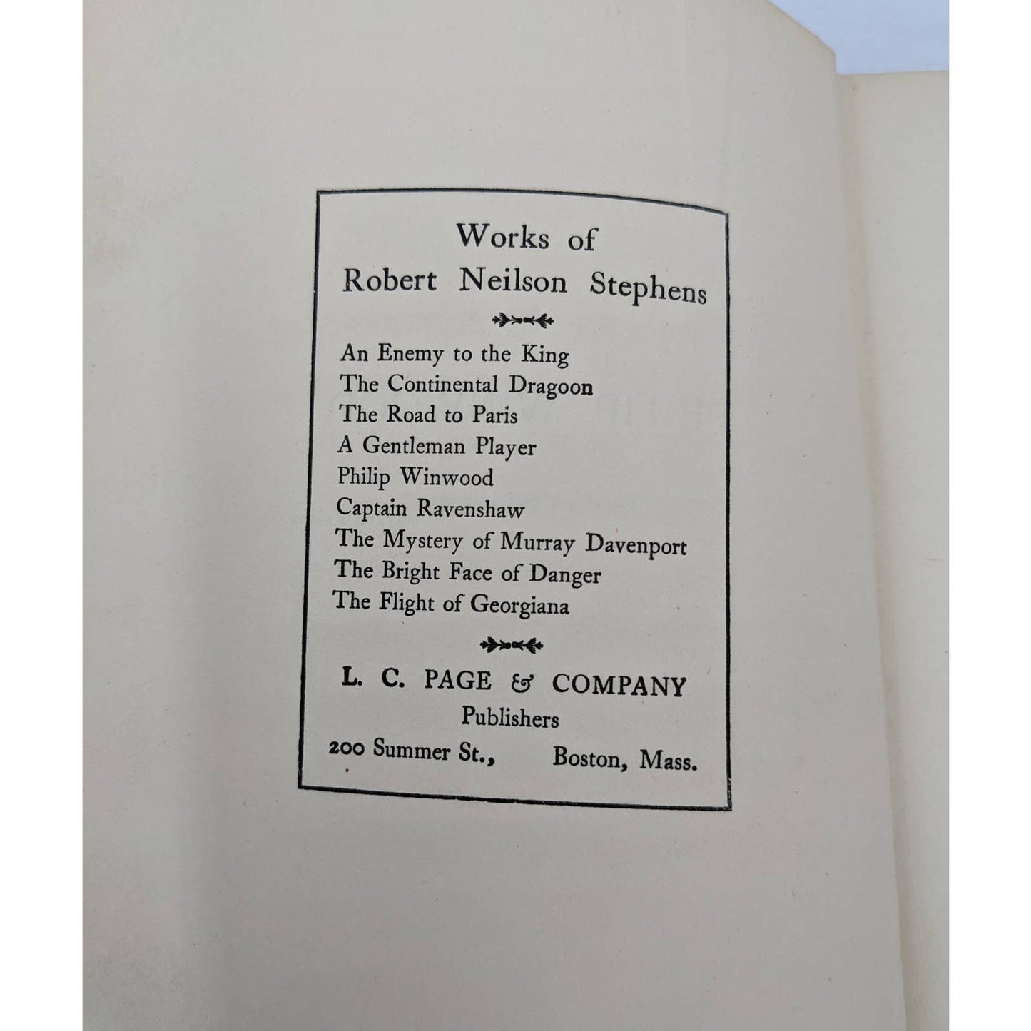 Philip Winwood By Robert Neilson Stephens 13th Impression Antiquarian Novel 1900