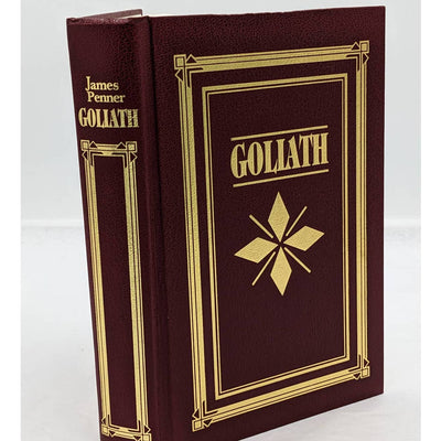 Goliath Life Of Robert Schuller By James Penner Leather Bound Collectors Edition