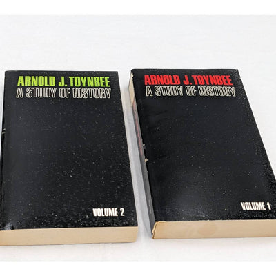 A Study Of History Volume 1 And Volume 2 By Arnold J. Toynbee Paperback