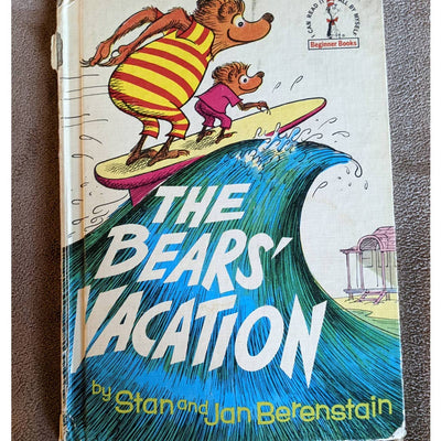 Vintage The Bears Vacation 1968 Book By Stan Jan Berenstain Childrens Beginner