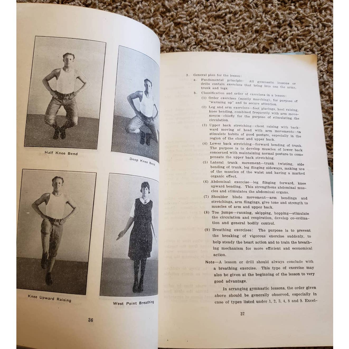 1924 State of Minnesota Dept Education Manual of Physical and Health Education