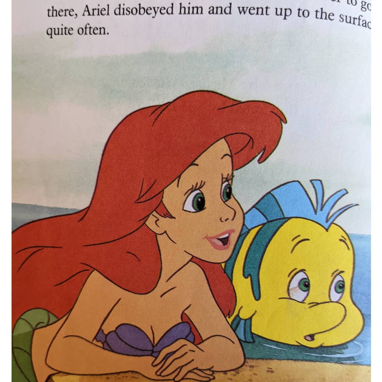 Vintage Golden Book Set of 2 Walt Disney Cinderella The Little Mermaid Childrens