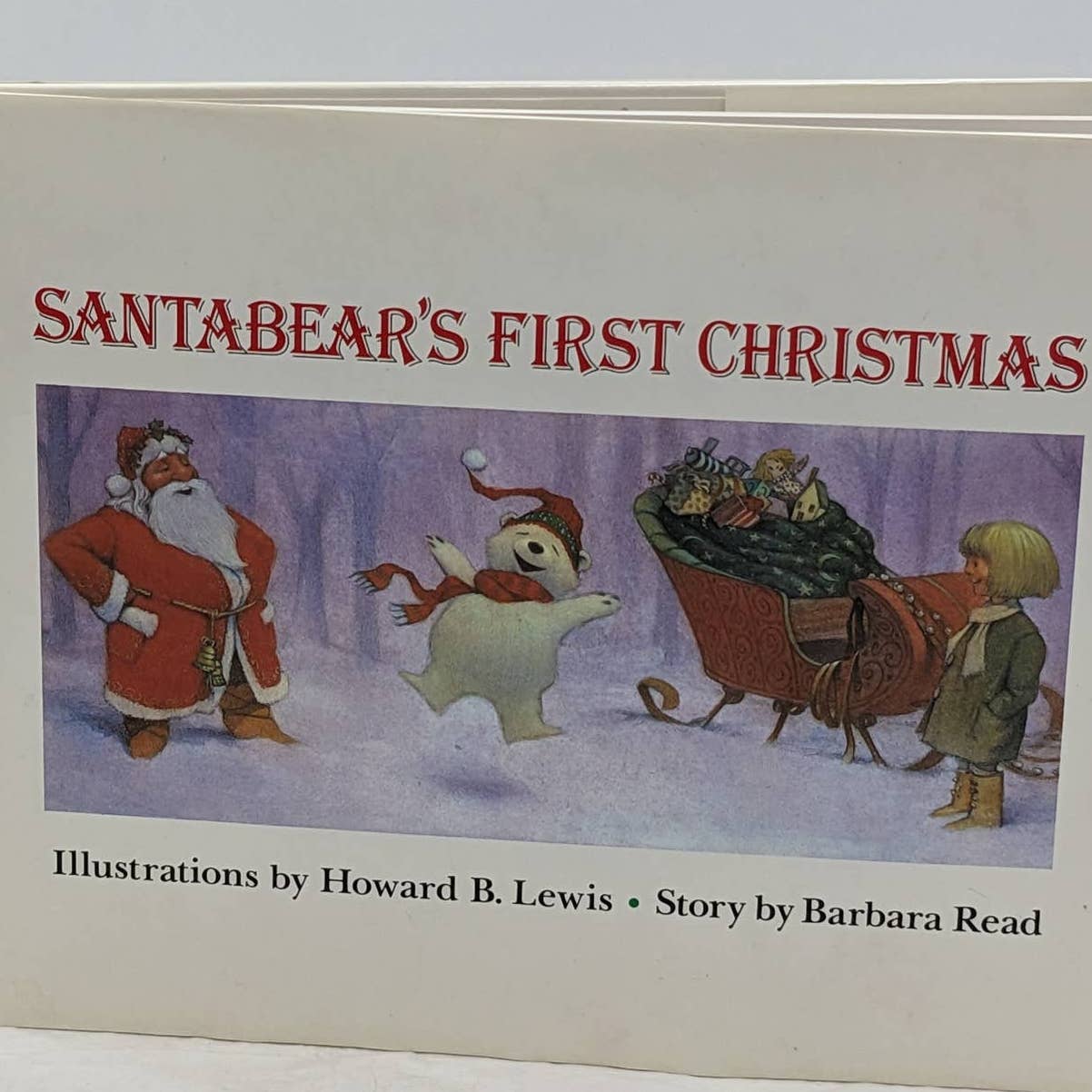 Santabears First Christmas By Barbara Read Illustrated Vintage Childrens 1986