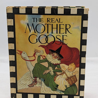 The Real Mother Goose Illustrated Blanche Fisher Wright Vintage Childrens 1944