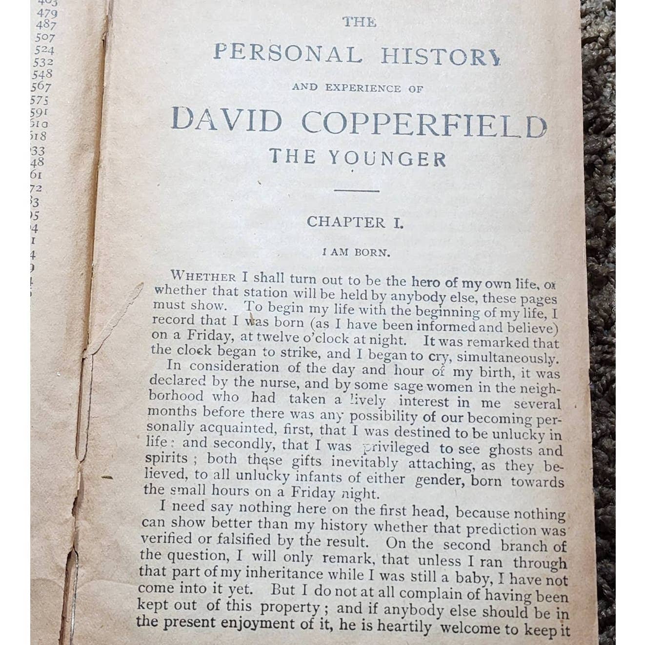 David Copperfield By Charles Dickens, Companion Books, Antiquarian Book