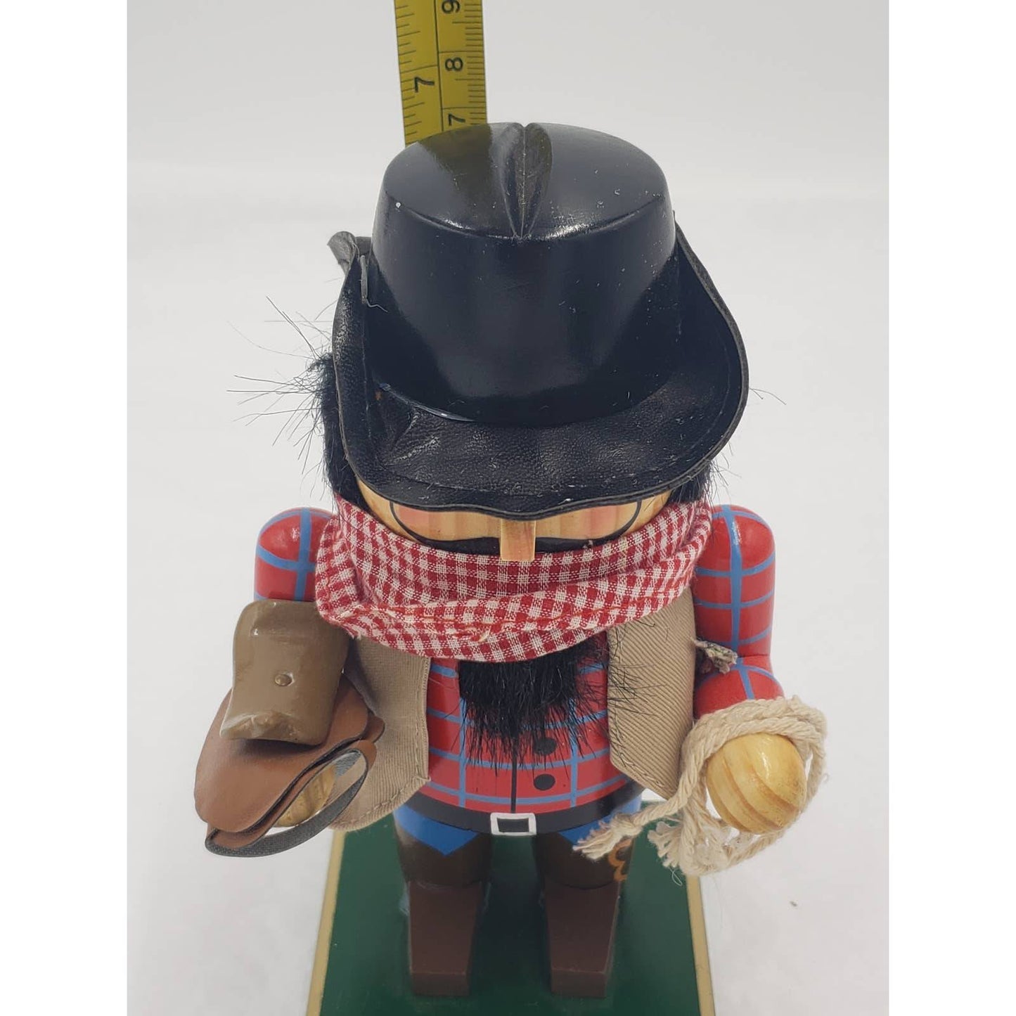 Nutcracker Cowboy Rancher Western Trimmery Size 7" Tall