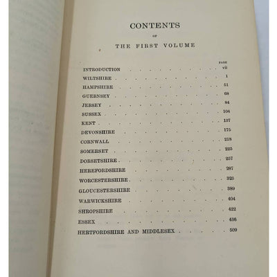 Rural England Volume 1 By H. Rider Haggard Antiquarian Agricultural 1902